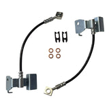 J&M 2013-2014 Ford Mustang GT500 Rear Stainless Steel Brake Hose Kit (Part #22535R)