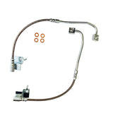J&M 2015-2020 Ford Mustang GT350 & GT350R Front Stainless Steel Brake Hose Kit (Part #22580F) — photo 2