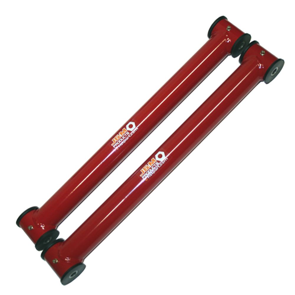 J&M Products 1982-2002 Camaro/Firebird Non-Adjustable Lower Rear Control Arms - Steel, USA Made (Part #23811)