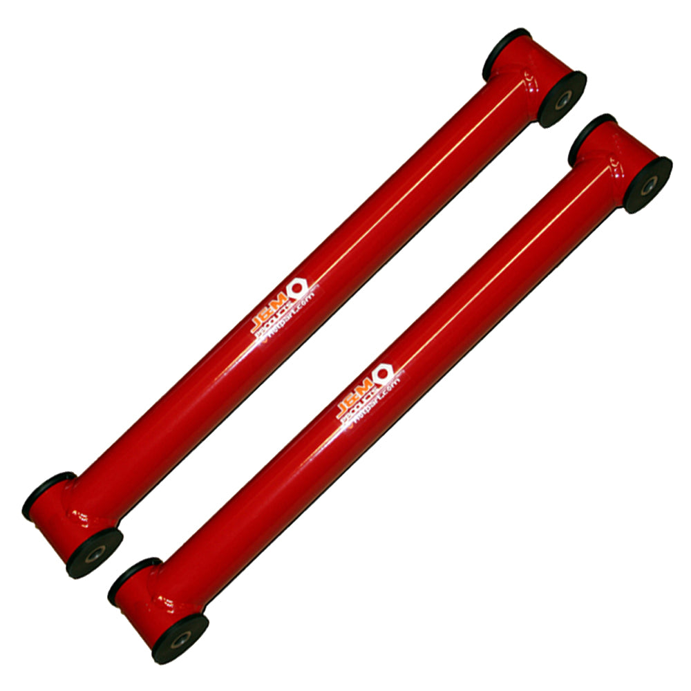 J&M Products 1982-2002 Camaro/Firebird Lower Control Arms - 3-Piece Poly-Ball Bushings (Part #23851)