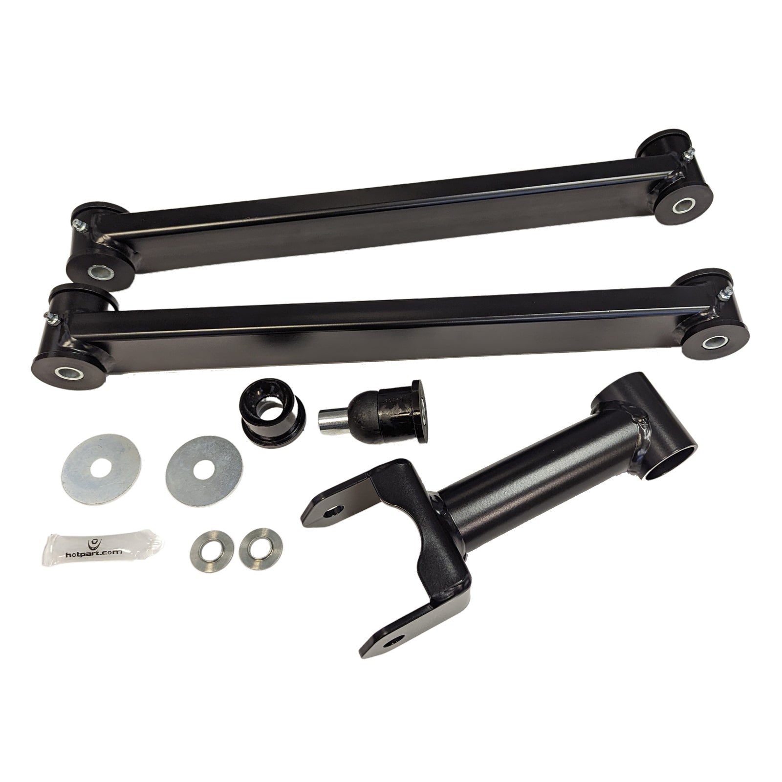 2005-2010 Ford Mustang Lower & Upper Control Arm Launch Kit - Boxed Lowers & Poly-Ball Upper (23865 + 23980) (Part #30110)