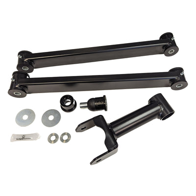 2005-2010 Ford Mustang Lower & Upper Control Arm Launch Kit - Boxed Lowers & Poly-Ball Upper (23865 + 23980) (Part #30110)
