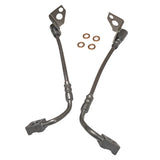 J&M 1993 Ford Mustang Cobra Rear Stainless Steel Brake Hose Kit (Part #22526) — photo 14