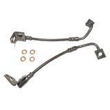 J&M 1993 Ford Mustang Cobra Rear Stainless Steel Brake Hose Kit (Part #22526) — photo 13