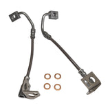 J&M 1993 Ford Mustang Cobra Rear Stainless Steel Brake Hose Kit (Part #22526) — photo 11