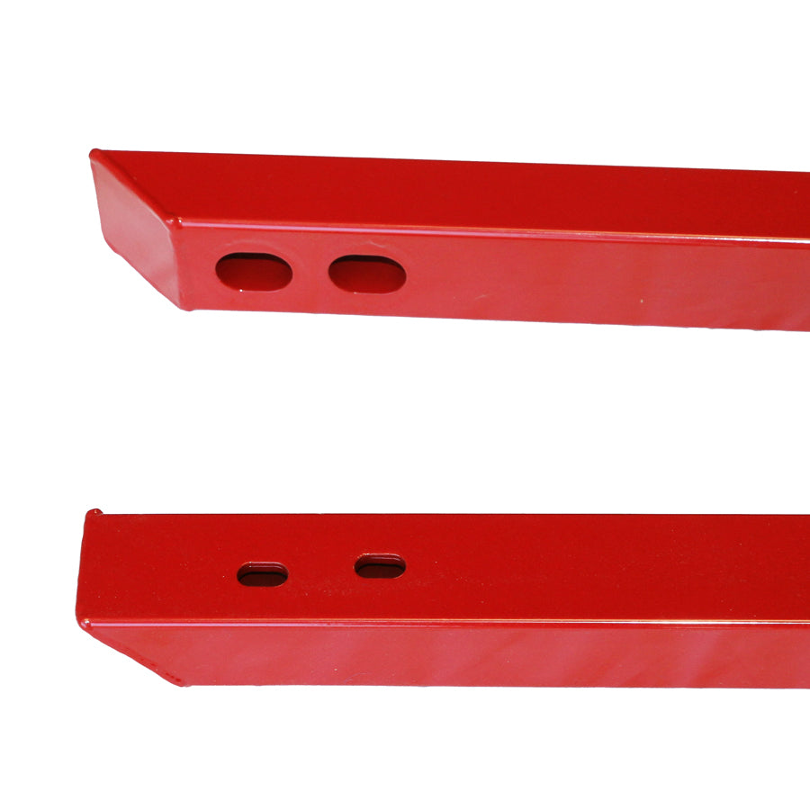 J&M Products 2015-2023 Ford Mustang S550 Coupe Low Profile Full Length Jacking Rails (Part #25200)