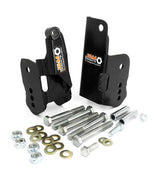 J&M Products 2005-2014 S197 Ford Mustang Lower Control Arm Relocation Brackets - Bolt-In Steel (Part #23885) — photo 2